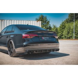 Диффузор заднего бампера на Audi S8 D4